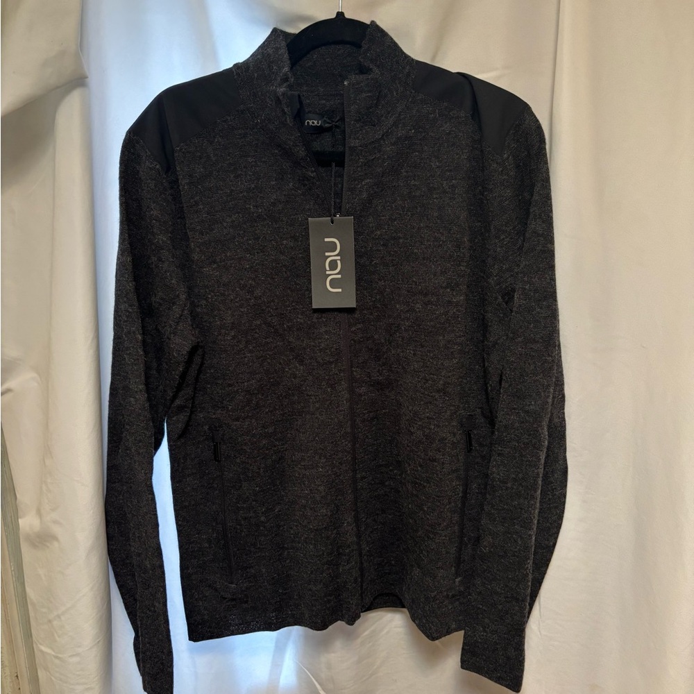Nau Randygoat full zip men's sweater